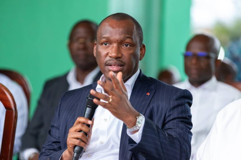 Le ministre de la Promotion de la jeunesse, de l'Insertion professionnelle et du Service civique, Mamadou Touré. (Ph: Dr)