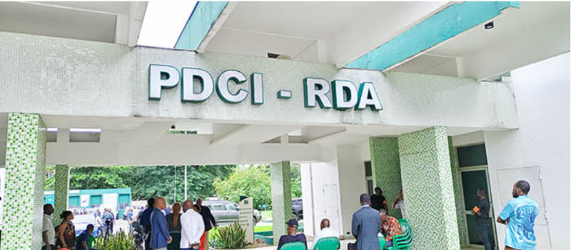 Le siège du Pdci-Rda. (Ph: Dr)