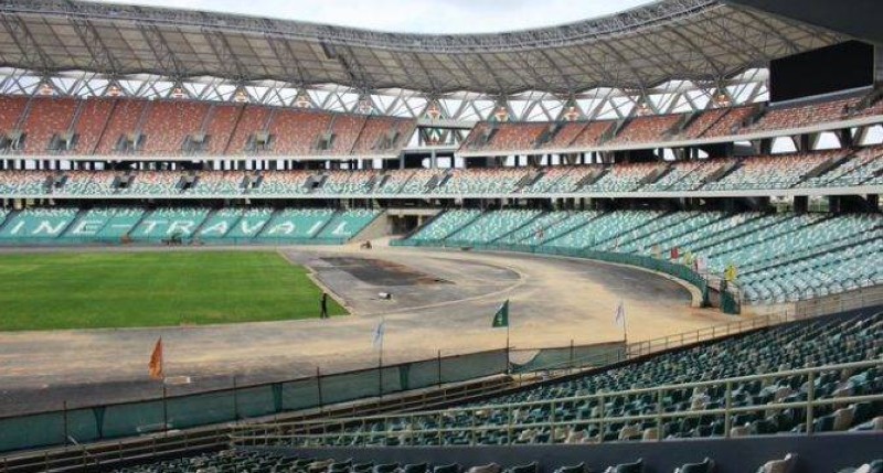 Le stade Félix Houphouet-Boigny