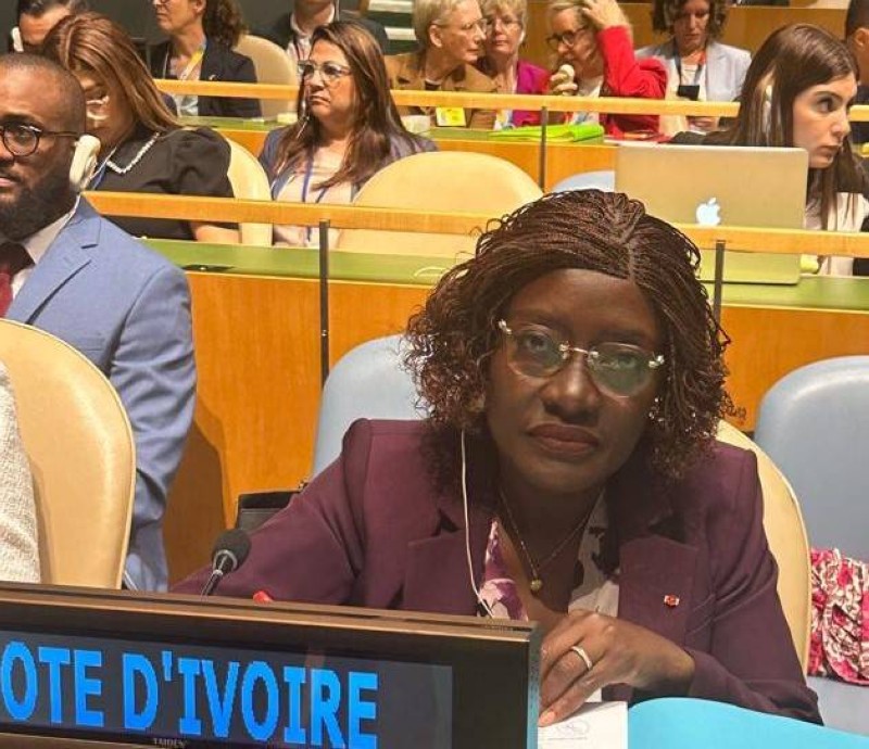 La ministre Mariatou Koné 