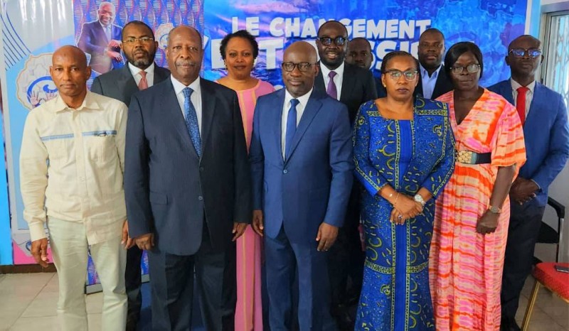 La visite a permis d'ébaucher les contours de la situation politique ivoirienne. (Photo Bavane)