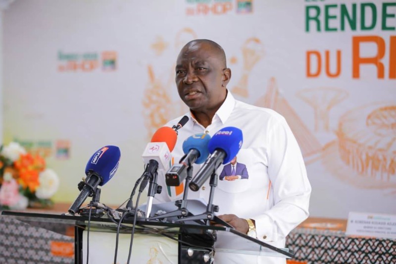 Kobenan Kouassi Adjoumani, porte-parole principal du Rhdp. (Ph: Dr)