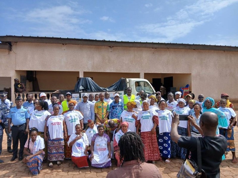 Les populations locales de San Pedro et Tabou ont assisté aux séances de sensibilisation portées sur la lutte contre le VIH/SIDA et les IST/MST, la lutte contre la violence basée sur le genre et le harcèlement sexuel. (Ph: Dr)