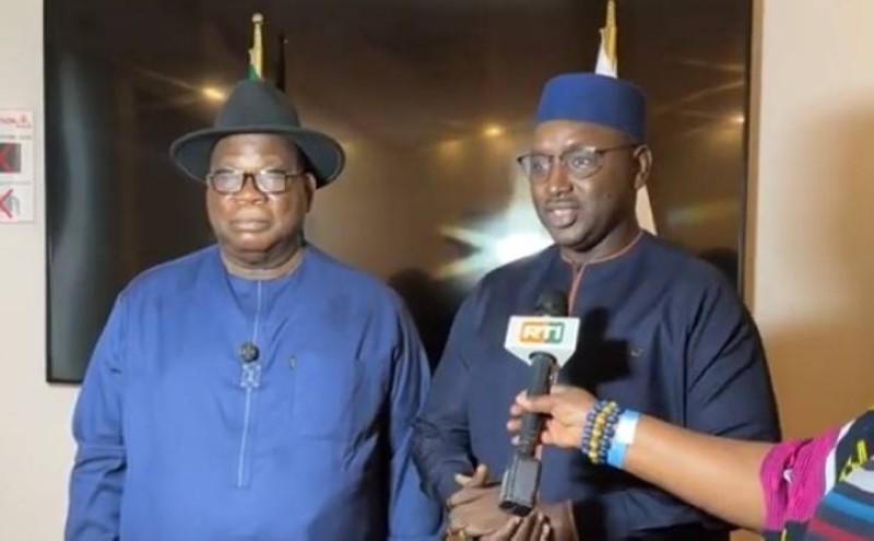 Le ministre ivoirien Laurent Tchagba et son homologue sénégalais Dr Cheikh Tidiane Dieye