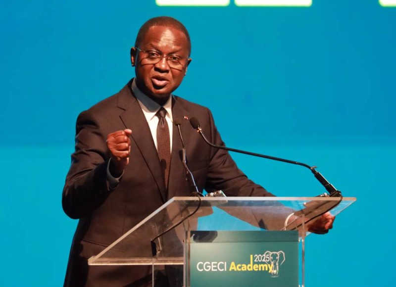 Ahmed Cissé, président de la Cgeci