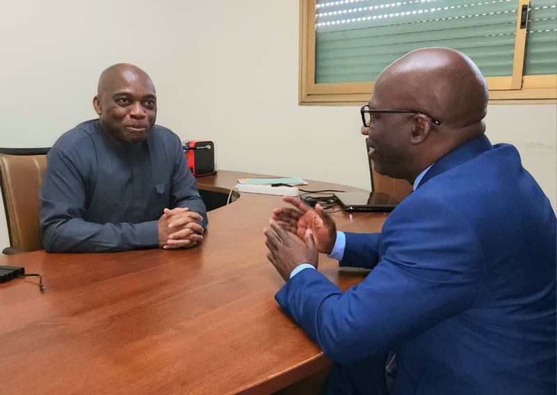 Ahoua Don Mello et Charles Blé Goudé ont échangé et se sont compris (Photo Dr)