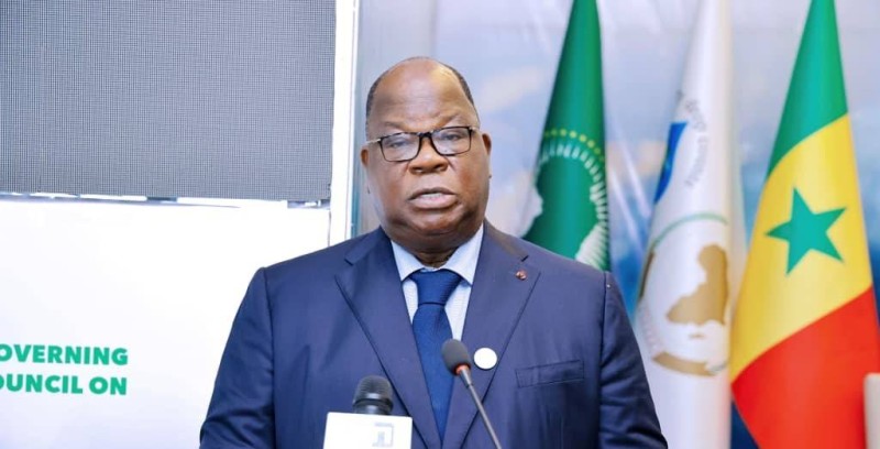 Le ministre des Eaux et Forêts, Laurent Tchagba