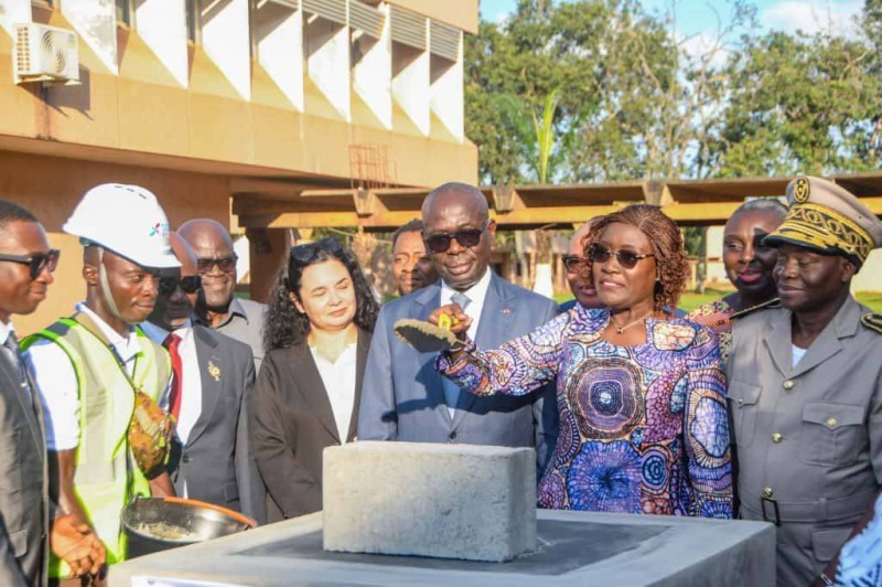La ministre Mariatou Koné lance les travaux de réhabilitation du fleuron qu'est le Lycée scientifique de Yamoussoukro