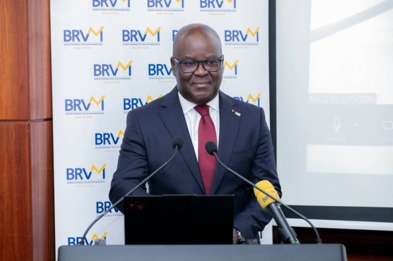 Dr Edoh Kossi Amenounvé, directeur général de la Brvm. (DR)