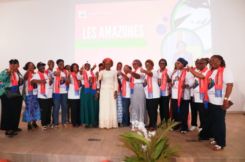Le mouvement national dénommé "Les Amazones du Professeur Mariatou Koné", a officiellement pris son envol. (dr)
