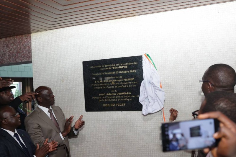 Le laboratoire de pédologie de l’ESA rénové par le PCCET, inauguré (Dr)