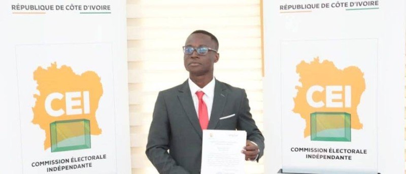 Le candidat des jeunes Jean François Kouassi