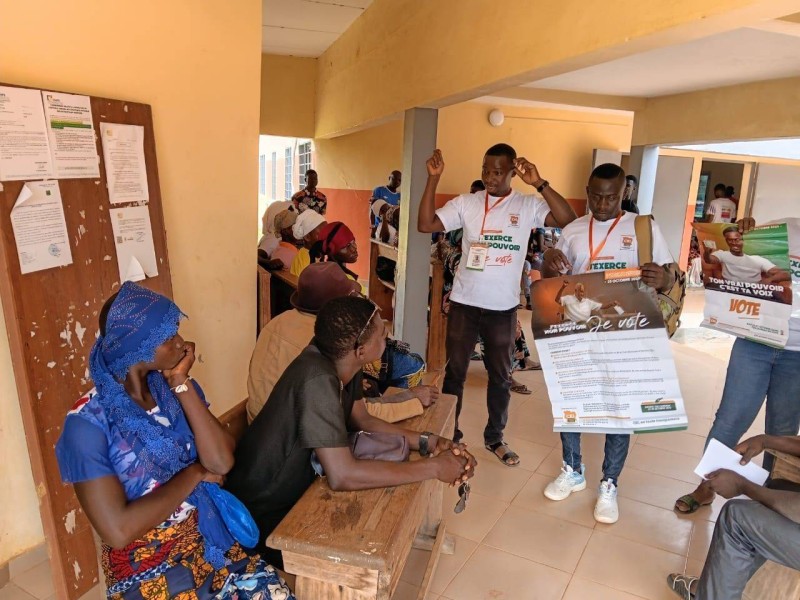 Pour des élections apaisées le wanep est sur le terrain (Dr)