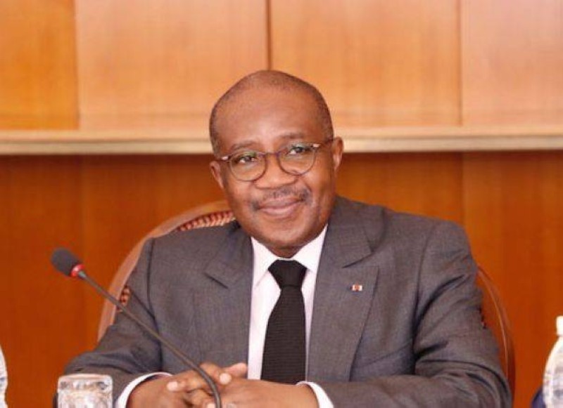 Le ministre Sansan Kambilé