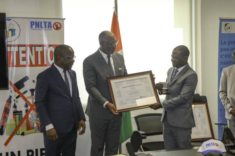 Lutte contre le tabac en Côte d’Ivoire. Dr Brou Dieudonné Koffi, lauréat du Prix Antitabac de l’OMS