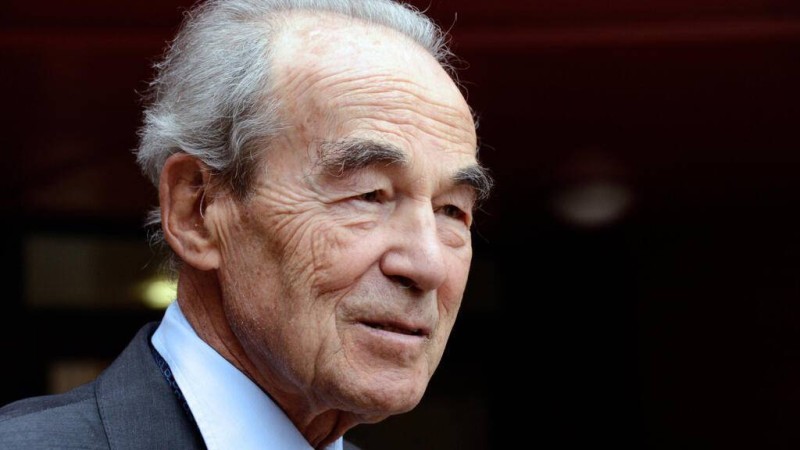  Robert Badinter, grand artisan de l'abolition de la peine de mort en France, entre au Panthéon ce jeudi 9 octobre 2025. AP - Ian Langsdon 