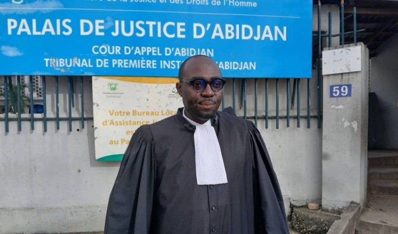 Me Serge Ouraga, avocat du Cojep. (Ph: Dr)