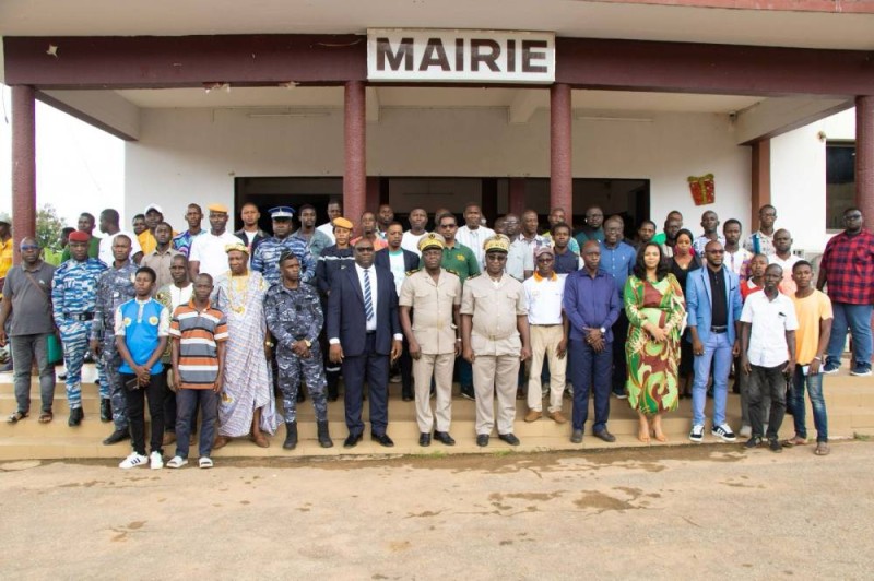Tous engagés pour la paix en Côte d'Ivoire. (DR)
