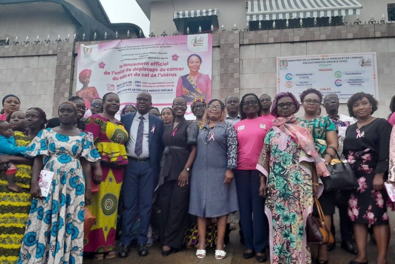 Les femmes ont massivement pris part au lancement des activités de cette unité. (Photo. Dr)