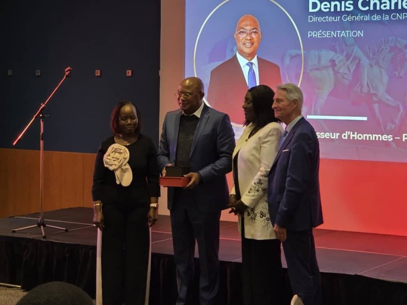 Le directeur général de la Cnps, Charles Denis Kouassi, sacré “bâtisseur d’Hommes-Personnalité de l’année” en France (Dr)