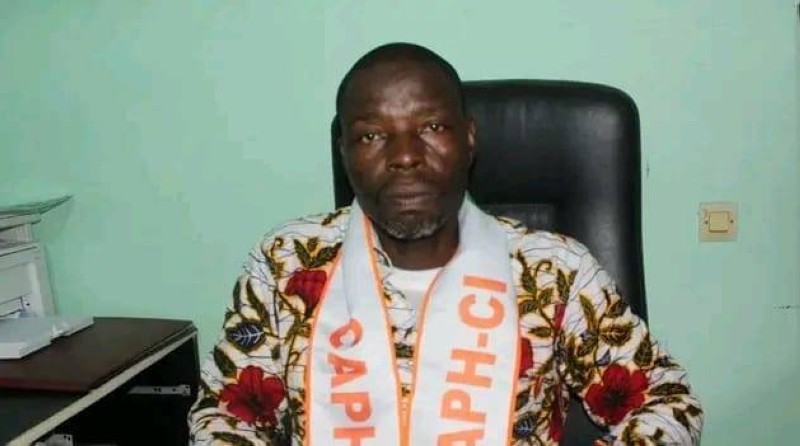 Koné Yacouba, de la Coordination des Personnes Handicapées de Côte d’Ivoire (CAPH-CI)