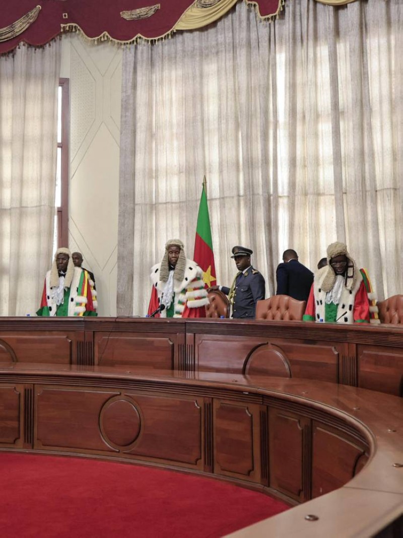  Au Cameroun, seul le Conseil constitutionnel est habilité à donner le résultat de l'élection présidentielle. AFP - - 