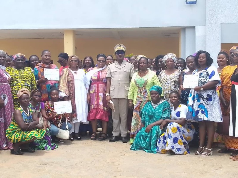 Des femmes ont été outillées à la bonne gestion de leurs ressources financières. (PH : DR)
