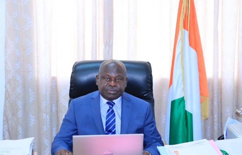 Directeur général de l’OCPV, Bernard Adou Gnenye