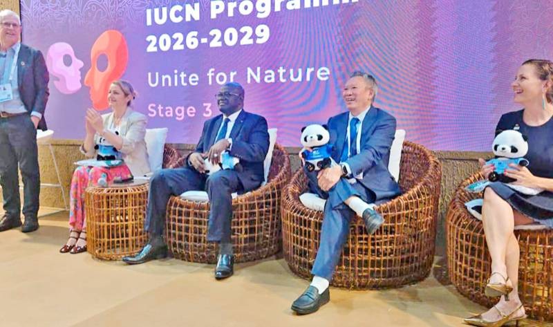 Le Dg de l'Oipr, Adama Tondossama (à gauche) a porté la voix de la Côte d'Ivoire dans des panels.