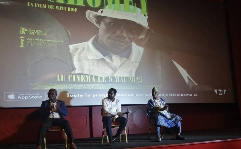 La projection du film Dahomey, le 9 mai 2025 (Ph: Salif D CHEICKNA
