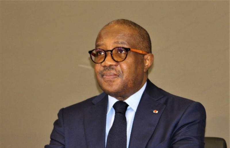Le ministre de la Justice et des Droits de l'Homme, Jean Sansan Kambilé