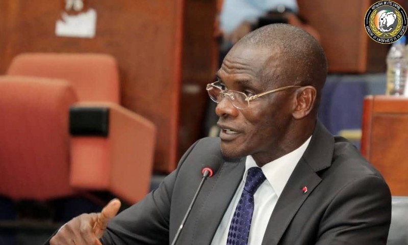 Le ministre de l'Intérieur et de la Sécurité, Vagondo Diomandé