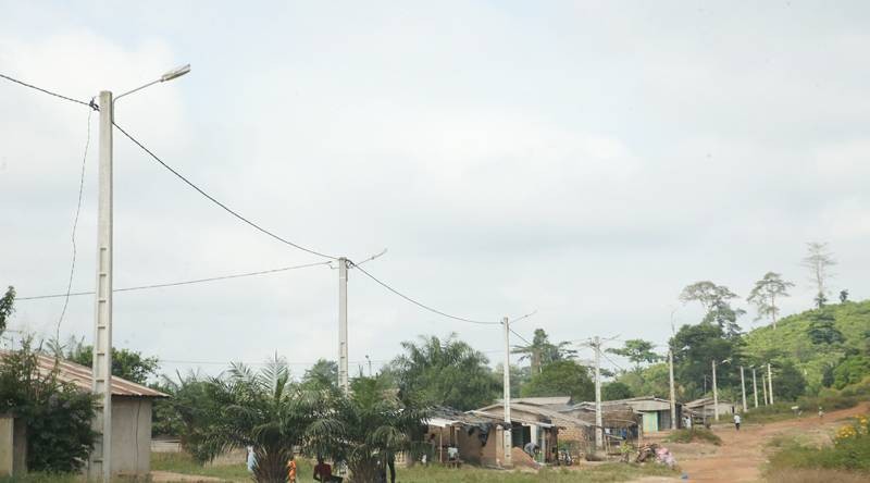 Un grand nombre de villages bénéficient d'électrification rurale. (Ph: Abdoulaye Coulibaly)
