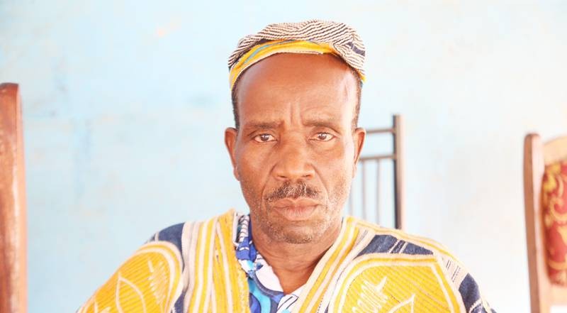 Wohi Dion Bernard, chef central de la sous-préfecture de Zou, fait un plaidoyer. (Ph: Abdoulaye Coulibaly)