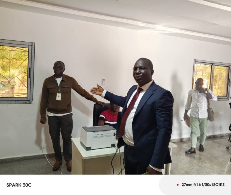 
Dr Doumbia Soumaïla, superviseur régional de la Commission Électorale Indépendante (CEI) pour le Bélier, le N’Zi et le District autonome de Yamoussoukro,