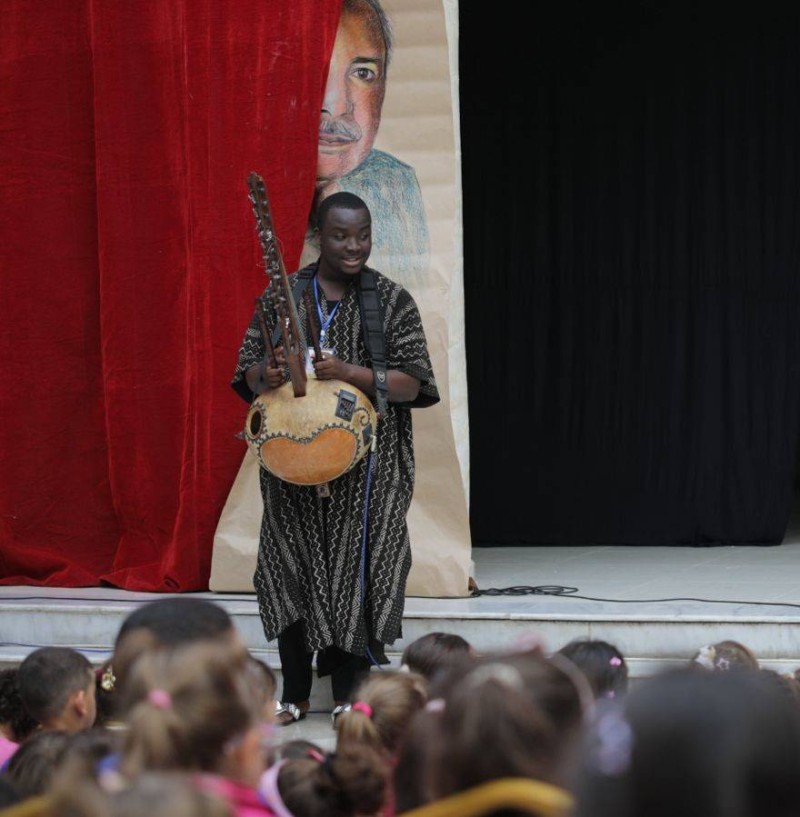 N'Gokody Kora a fait sensation lors de  la 14e édition du Festival international du théâtre de Bejaia, en Algérie.
