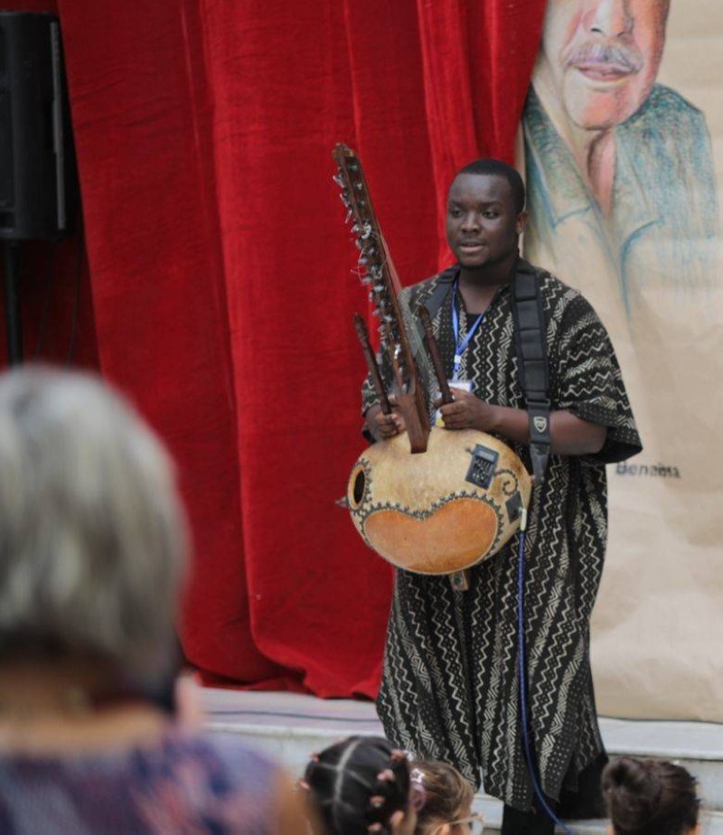 N'Gokody Kora a fait sensation lors de la  14e édition du Festival international du théâtre de Bejaia, en Algérie.