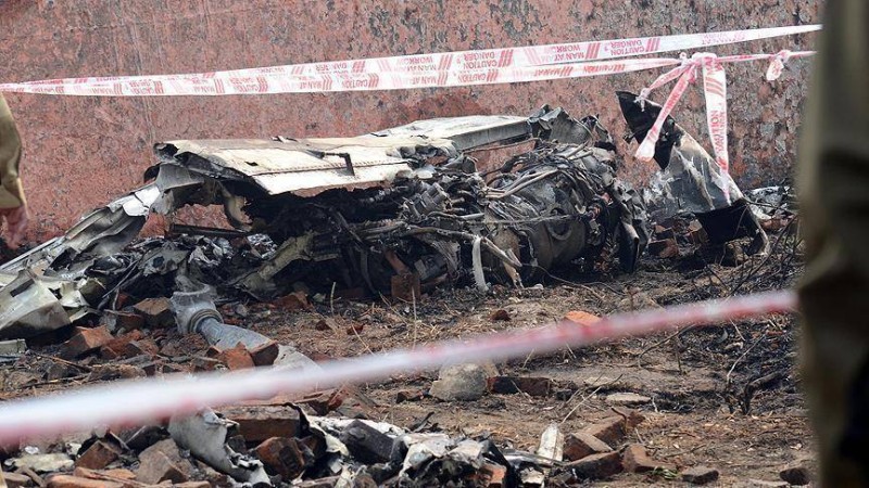 Aucun survivant dans le crash. (Ph: Dr)