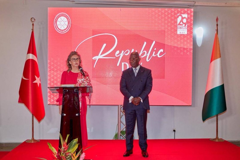 À Abidjan, l’ambassadrice Deniz Erdoğan Barim promet une coopération économique "plus ambitieuse et plus ouverte aux investisseurs". (Ph: Dr)