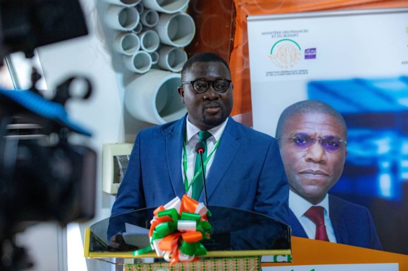 Kouakou Pacôme, président de l'Amicale des Informaticiens, Statisticiens et Assimilés du Trésor Public (Aisatp). (dr)