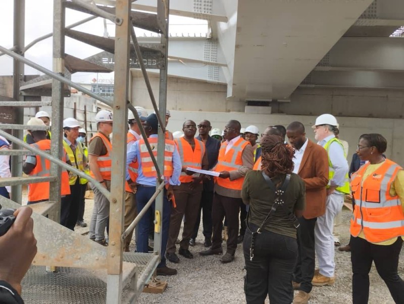  Le taux d’avancement global des travaux est estimé à 54%. (Photo DR)