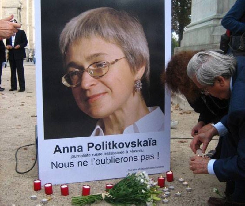 Anna Politkovskaïa, assassinée à Moscou en 2006.(Ph:DR)