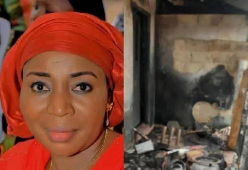 Dame Dembélé, la veuve qui a péri avec ses enfants récemment dans l’un nombreux incendies enregistrés à Agnibilékrou