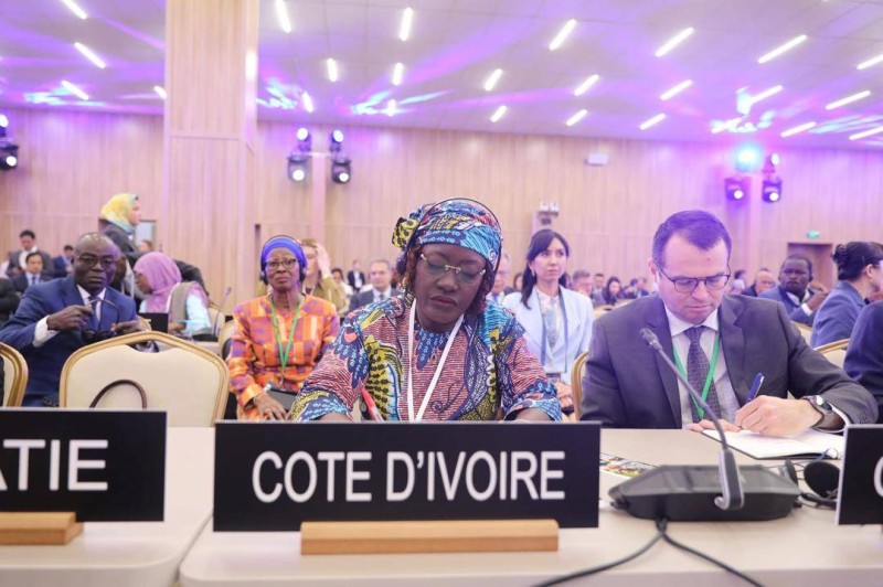 La ministre Mariatou Koné à Samarcande en Ouzbékistan