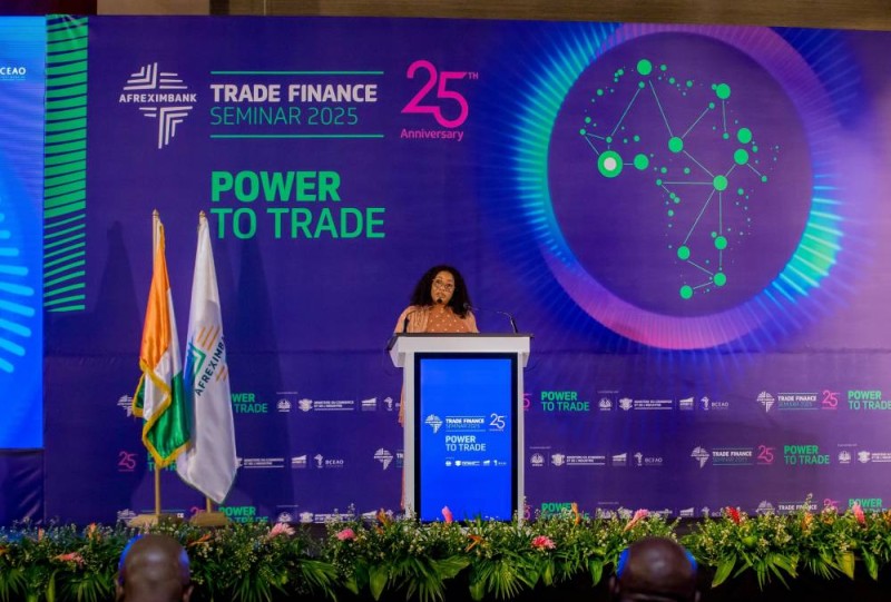 Mme Gwen Mwaba, Directrice générale du financement du commerce et de la banque correspondante à Afreximbank