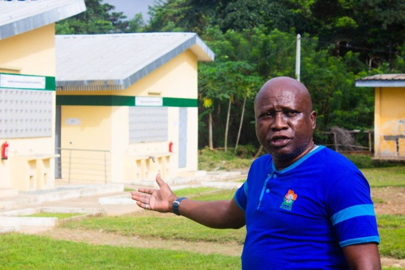 Kouakou Kouadio Léonard, responsable de l’incubateur du Centre de formation de l’Anader de Gagnoa-Lakota
