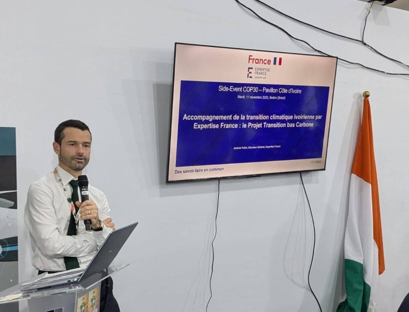 Jérémie Pellet, directeur général d'Expertise France.