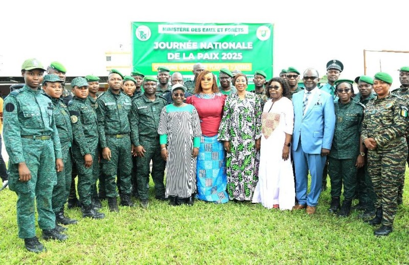 Planting à Abobo à l'occasion de la journée nationale de la paix