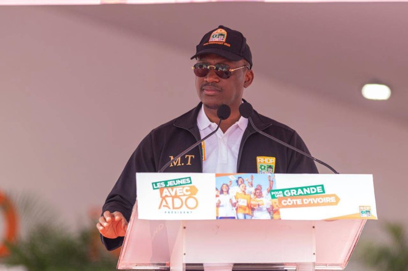 Mamadou Touré, coordonnateur régional du Rhdp pour le Haut-Sassandra. (DR)