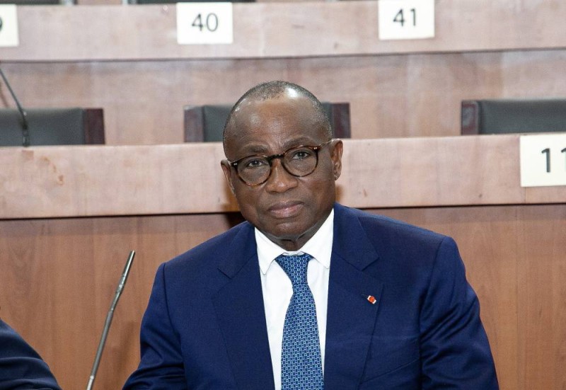 Le ministre Koffi N'Guessan